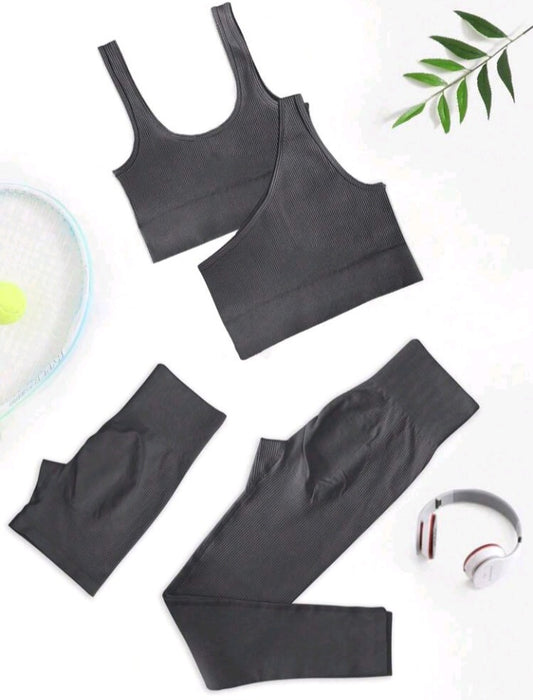 Slim Fit Sports Suit Workout Sets